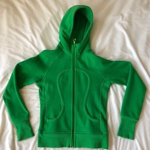 Green Scuba 2 Hoodie Lululemon